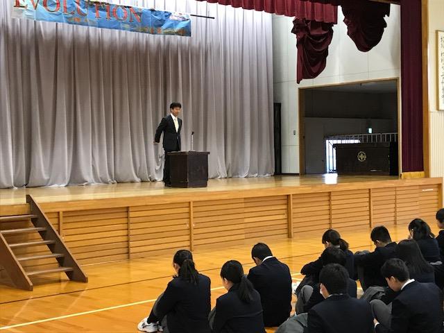 校長先生のお話