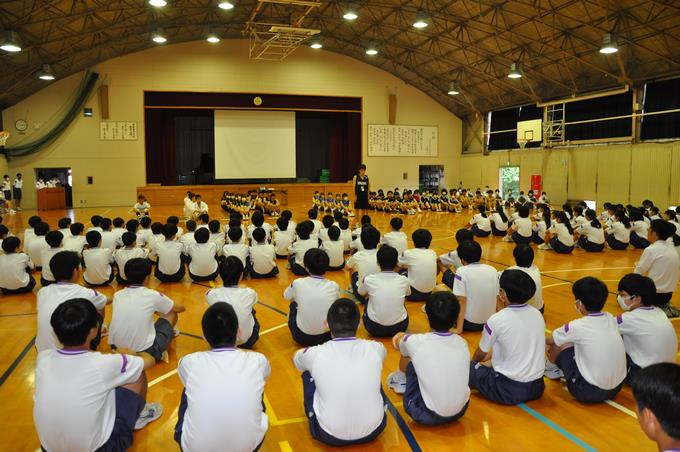 部長会長の話