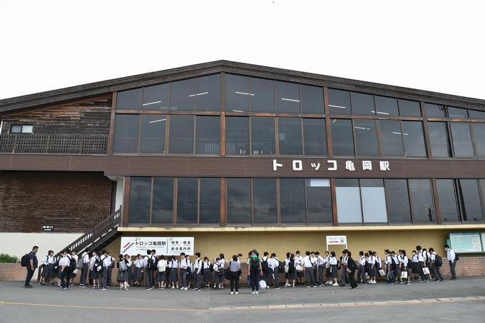 トロッコ亀岡駅