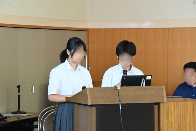 発表の様子
