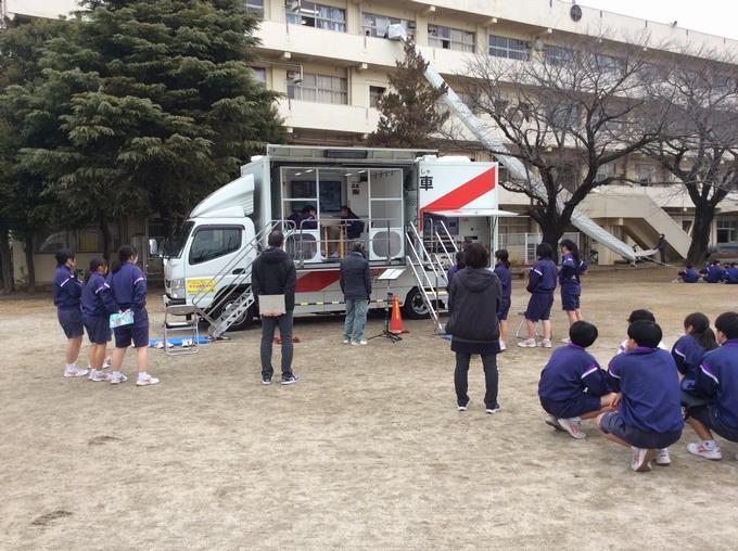 起震車体験
