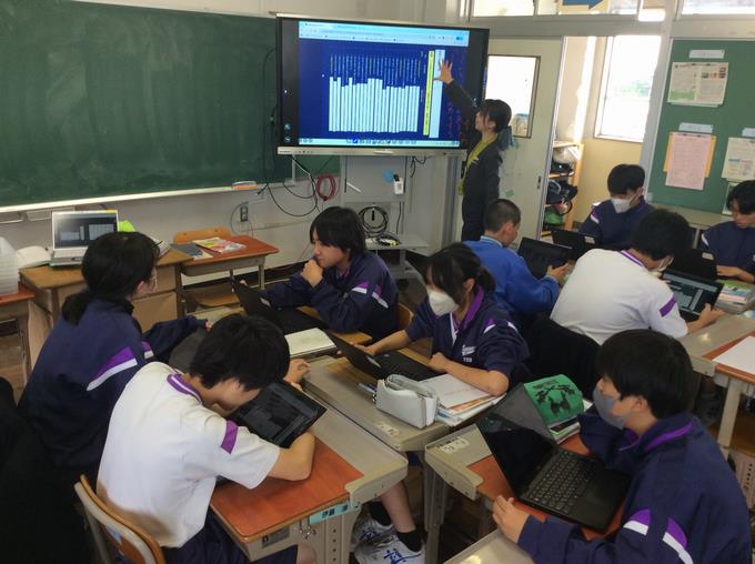 ３年生　国語の授業風景