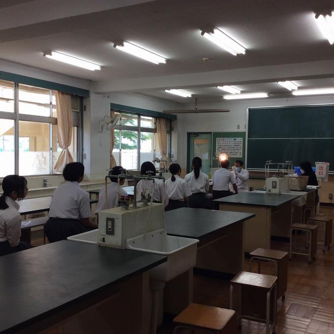 歯科検診の様子
