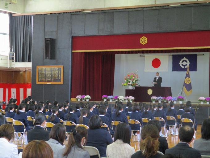 入学式の写真1