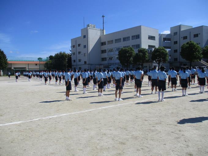 体育祭全体練習1