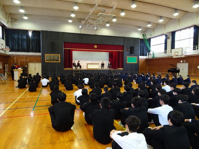 着任式・始業式の様子