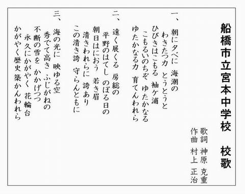 校歌歌詞