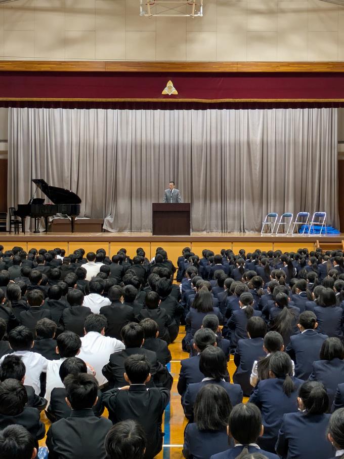 冬季休業明け集会