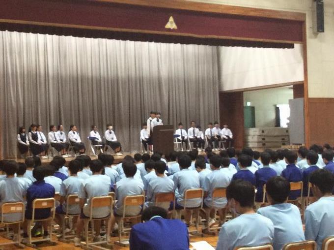 立会演説会の様子