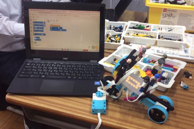 パソコンで動作を入力