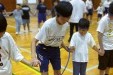 上手に輪から体を抜き