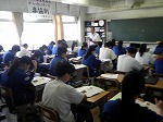 国語 朗読中
