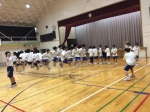 息をそろえて