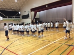 二列で