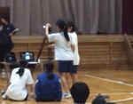 画像を全校生徒に送ってくれた広報委員の生徒たち