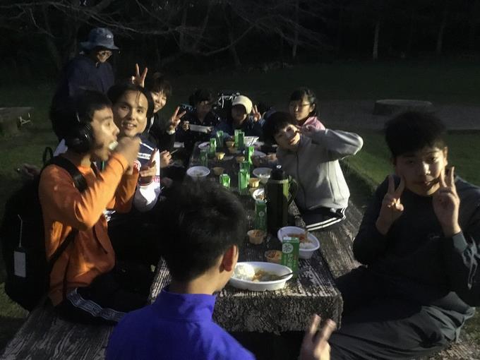 「みんなで作ったカレーライス」