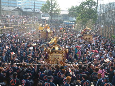 下総三山の七年祭りの写真