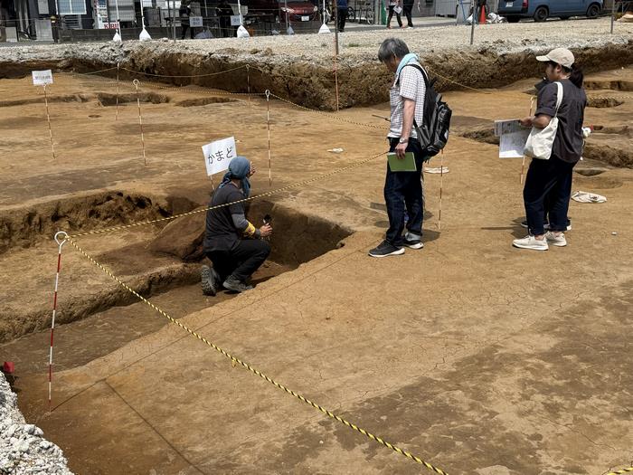 遺跡見学会の様子2