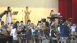 吹奏楽部との共演