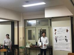 後半クラスが彩りを加えて仕上げます