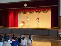 迫力ある津軽三味線の生演奏