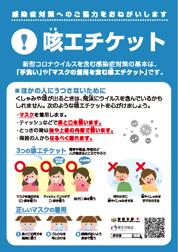 新型コロナウイルス感染症と予防について 船橋市公式ホームページ