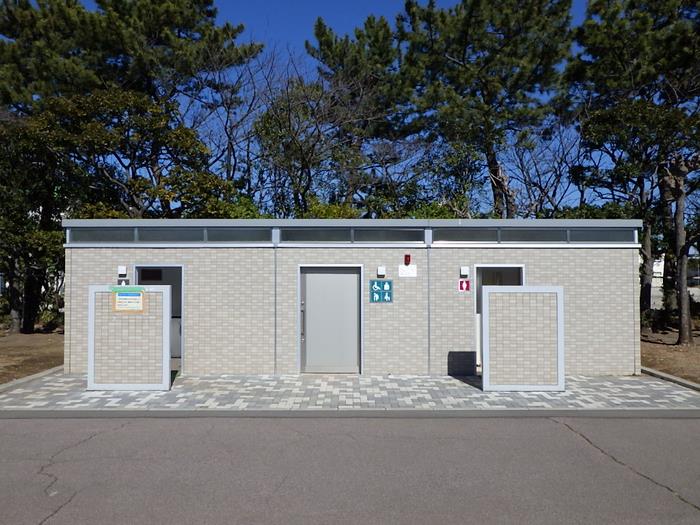 オストメイト対応トイレ入口(若松公園)