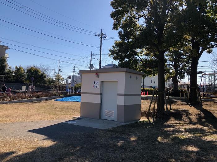 オストメイト対応トイレ入口(北習志野第4号公園)