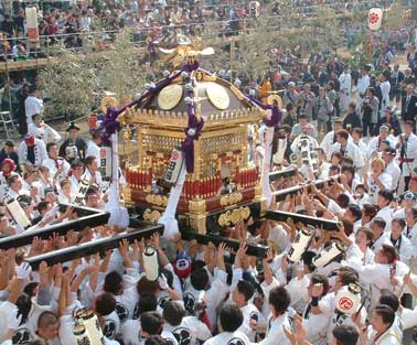 二宮神社のおみこし