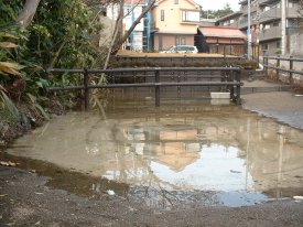 二子浦（ふたごうら）の池全景（ぜんけい）2