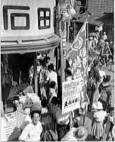 昭和29年頃の本町通りの写真