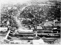 昭和26年頃の船橋駅南口の写真