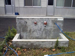 防災用井戸の写真