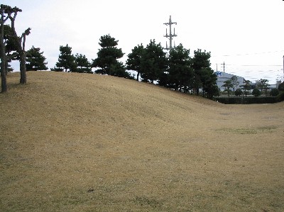 若松公園築山写真