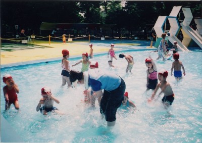 薬円台公園としょう池写真