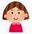 女の子笑顔