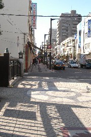 商店街の道