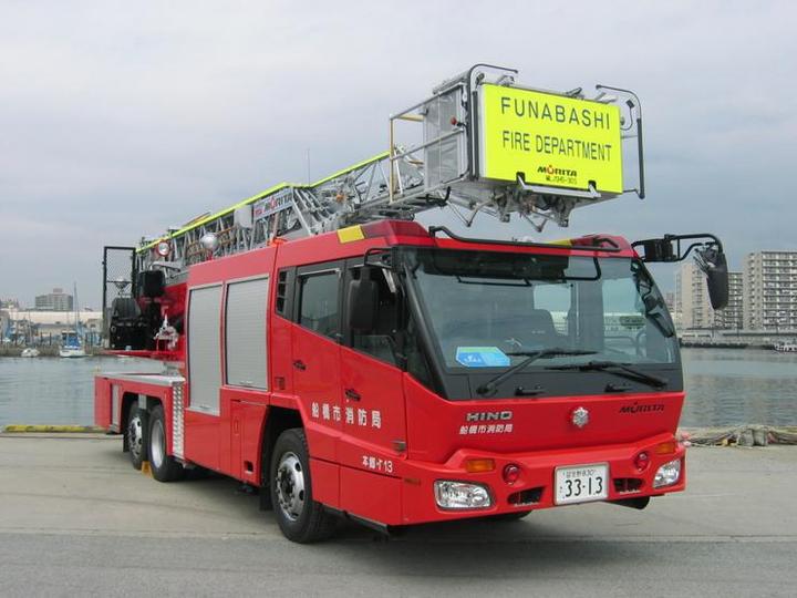 はしごつきしょうぼうポンプじどうしゃ