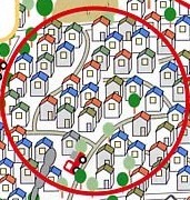 土地区画整理事業　行う前