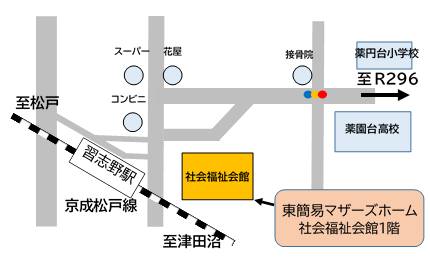 マザーズ地図