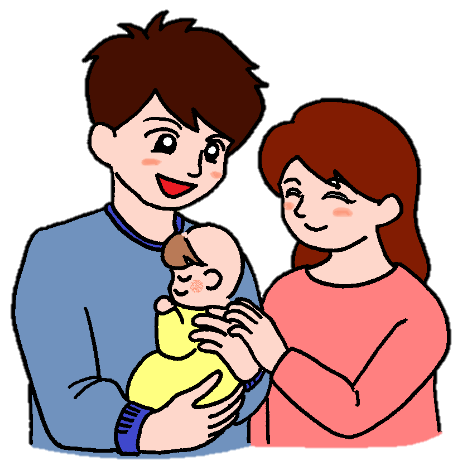 家族のイラスト