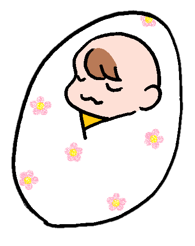 赤ちゃんのイラスト