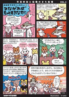 事例紹介の漫画（市民団体向け）の画像