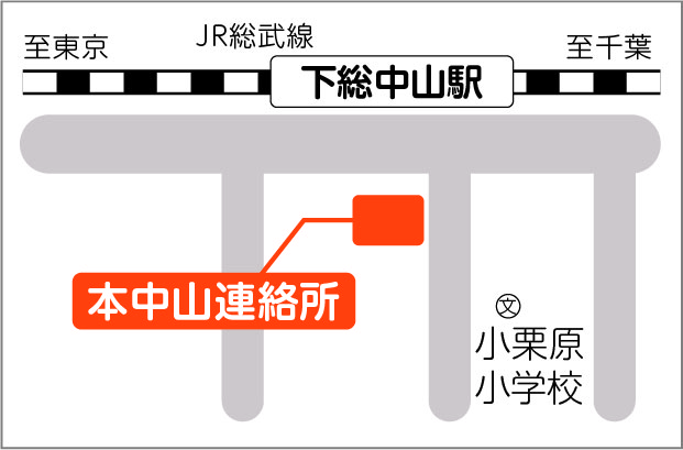 本中山連絡所地図