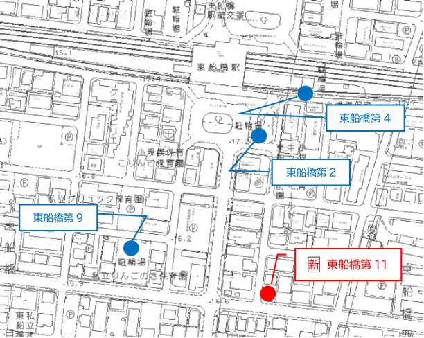 東船橋11マップ