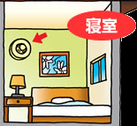 寝室