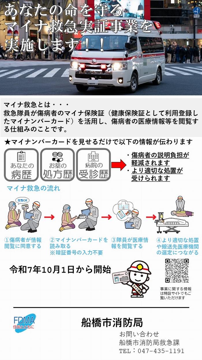 マイナ救急リーフレット