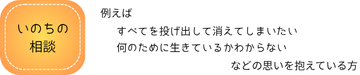 いのちの相談