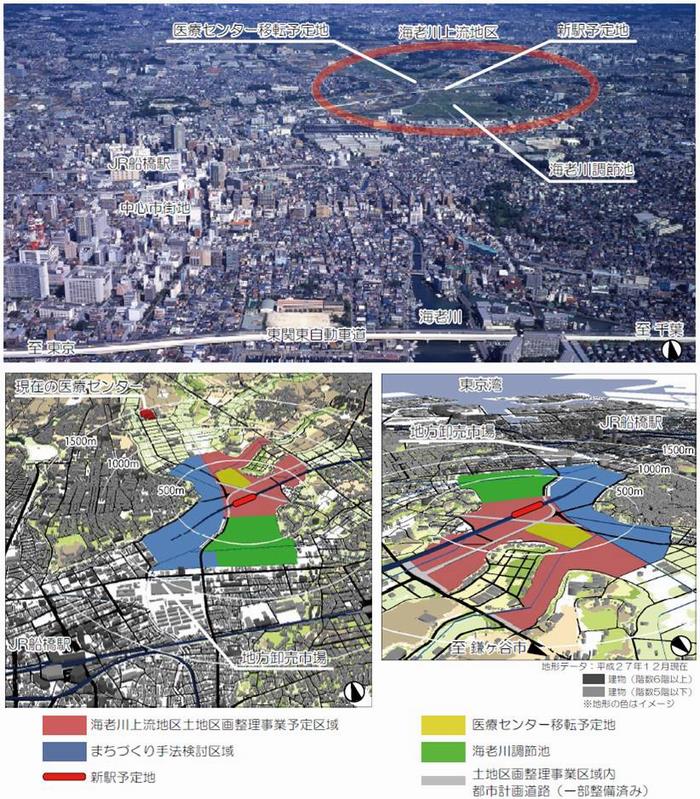 海老川上流地区位置図