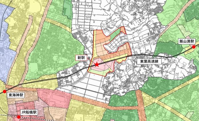 駅位置図